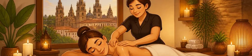 Sesión de masaje corporal completo de una hora