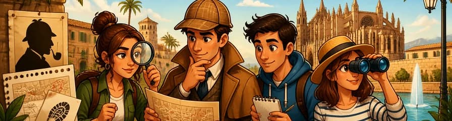 Juego de misterio y asesinato autoguiado de Sherlock Holmes en Palma de Mallorca