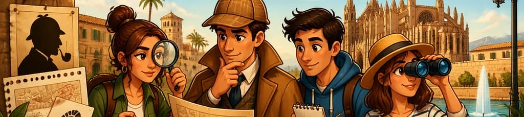 Juego de misterio y asesinato autoguiado de Sherlock Holmes en Palma de Mallorca