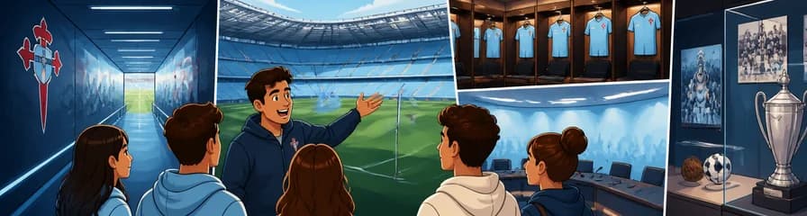 Recorrido por el Estadio Abanca Balaídos del Celta