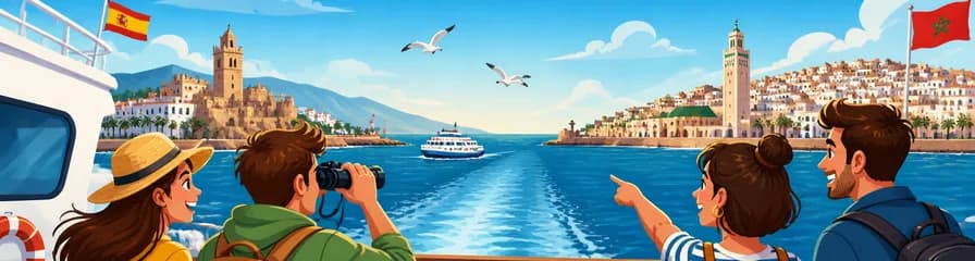 Adquiere tus billetes de ferry desde Tarifa, España, hacia el puerto de Tánger, en Marruecos