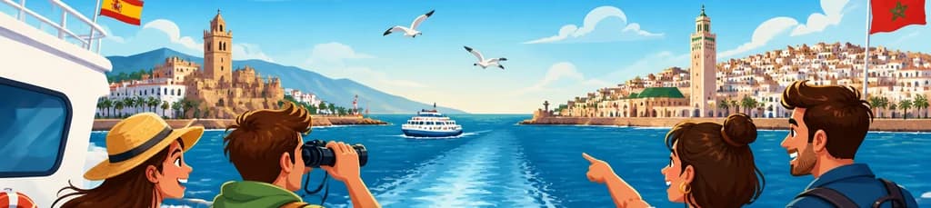 Adquiere tus billetes de ferry desde Tarifa, España, hacia el puerto de Tánger, en Marruecos