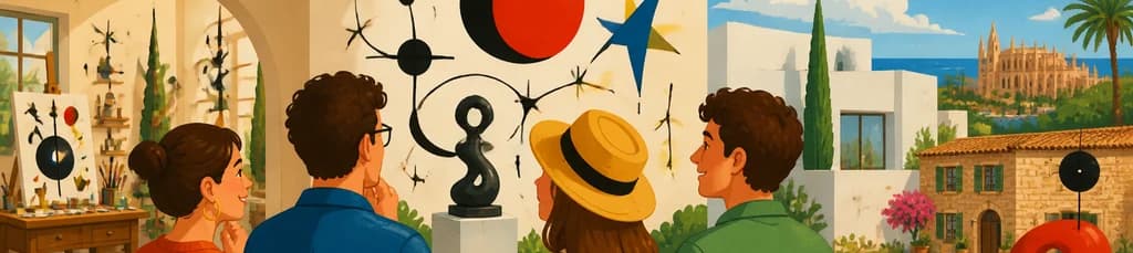 Explora el universo artístico de Joan Miró en la Fundació Miró Mallorca