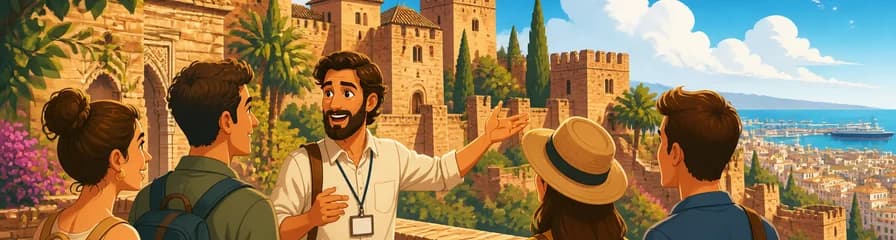 Tour privado guiado sin esperas por la Alcazaba de Málaga