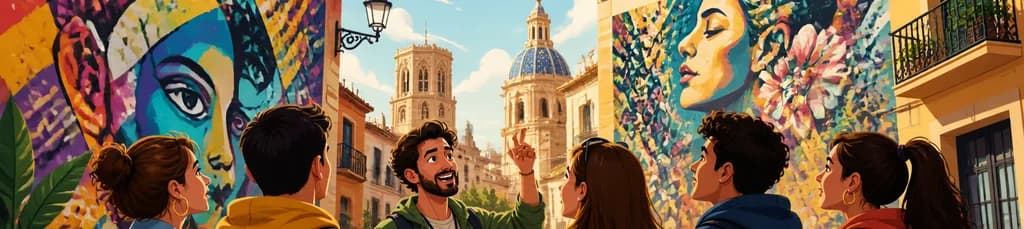 Descubre el arte urbano de Valencia en un fascinante tour
