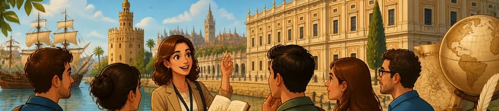 Exploración privada del Archivo de Indias y la historia portuaria de Sevilla