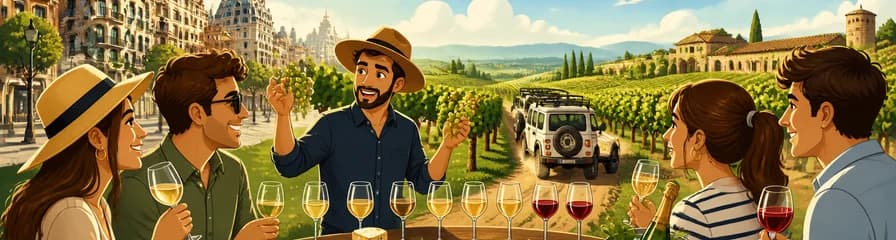 Experiencia en Priorat desde Barcelona: Tres Catas de Vinos y Almuerzo Gourmet de Tres Platos