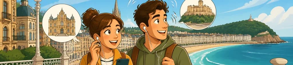 Descubre San Sebastián a pie con una audioguía para tu smartphone