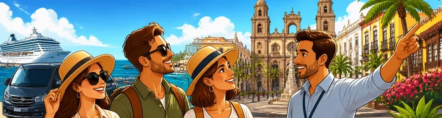 Excursión costera privada de día completo por Las Palmas, saliendo desde el puerto de Gran Canaria