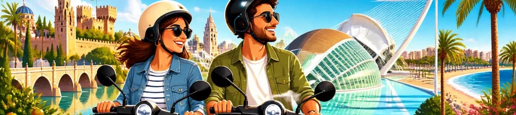 Recorrido exclusivo por Valencia en moto eléctrica