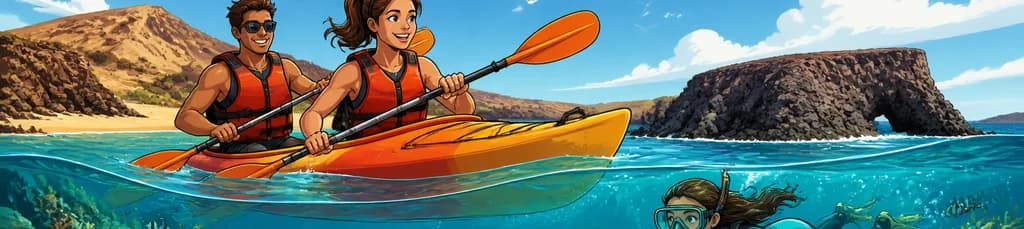 Aventura de Kayak y Snorkel en Papagayo
