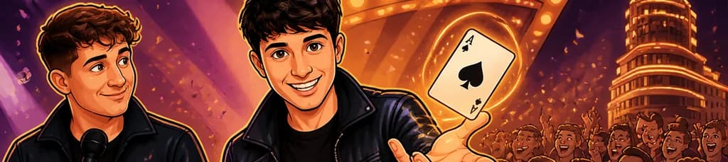 David Roy presenta su espectáculo de magia y comedia, Stand Up Magic