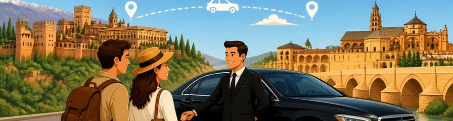 Servicio de traslado privado: de Granada a Córdoba