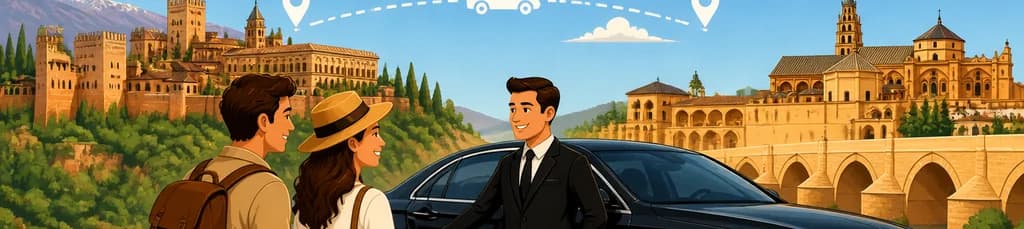 Servicio de traslado privado: de Granada a Córdoba