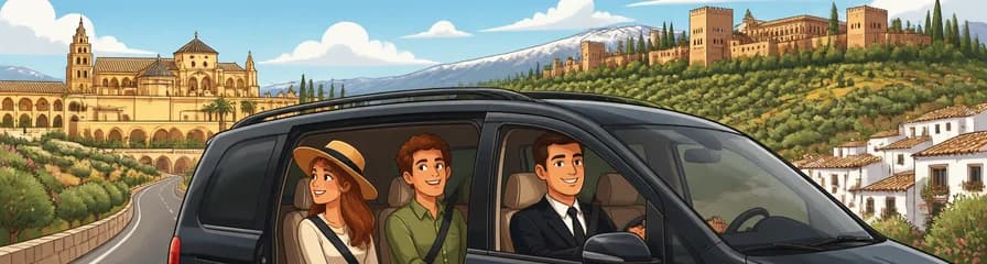 Servicio de traslado privado: de Córdoba a Granada