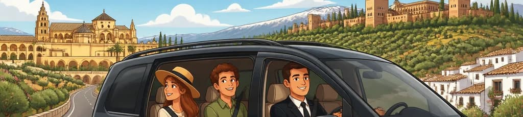 Servicio de traslado privado: de Córdoba a Granada