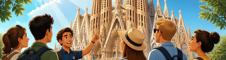 Tour guiado por la Sagrada Familia con acceso prioritario (en idioma inglés)