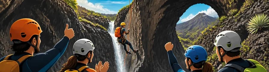 Descenso de barrancos en Los Arcos