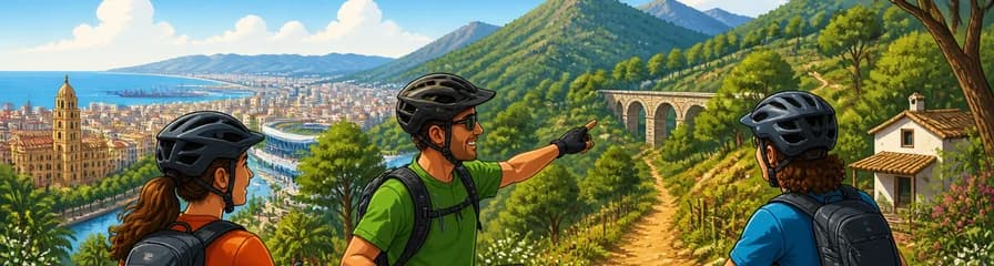 Recorrido guiado en bicicleta de montaña eléctrica por el Parque Natural Montes de Málaga