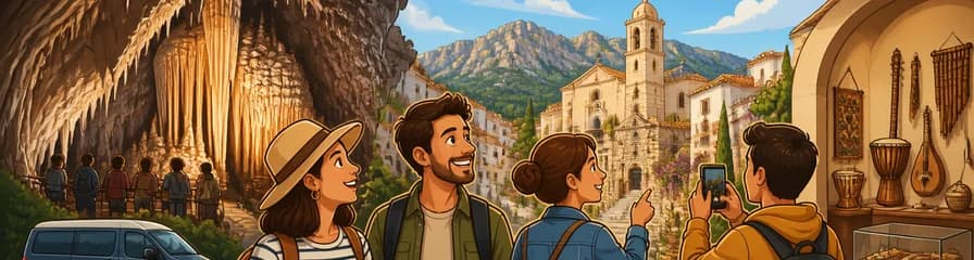 Excursión a la Cueva Jurásica y al Pueblo de Busot: Tour desde Alicante y Santa Pola