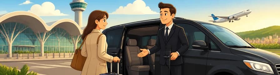 Servicio de traslado privado para salidas desde el aeropuerto de Bilbao