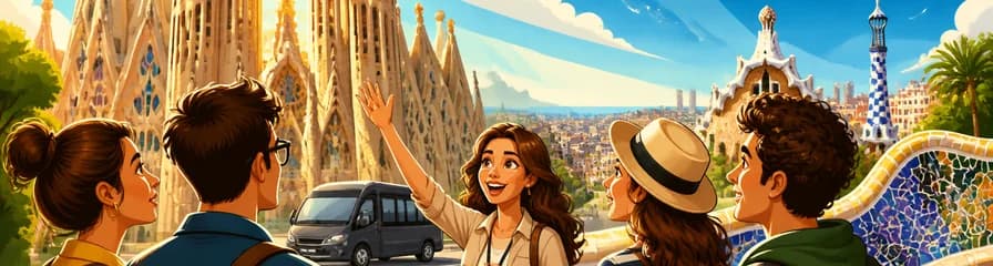 Escapada Especial Gaudí: Recorrido Guiado por la Sagrada Familia y el Parque Güell