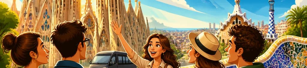 Escapada Especial Gaudí: Recorrido Guiado por la Sagrada Familia y el Parque Güell