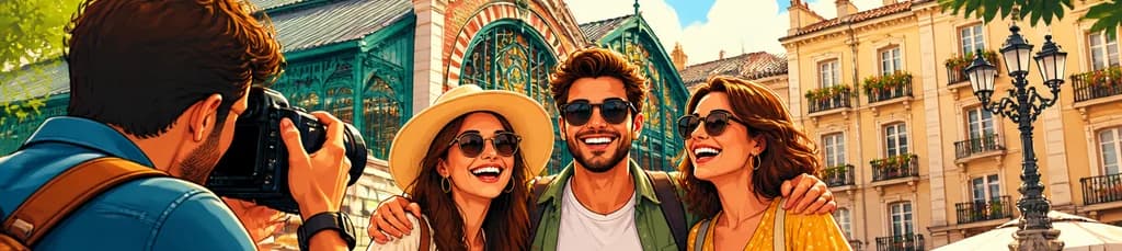 Sesión de fotos con un fotógrafo profesional durante tus vacaciones en Reus