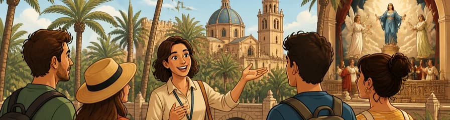 Paseo guiado por el Palmeral de Elche y el Misteri d'Elx