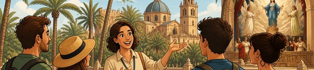 Paseo guiado por el Palmeral de Elche y el Misteri d'Elx