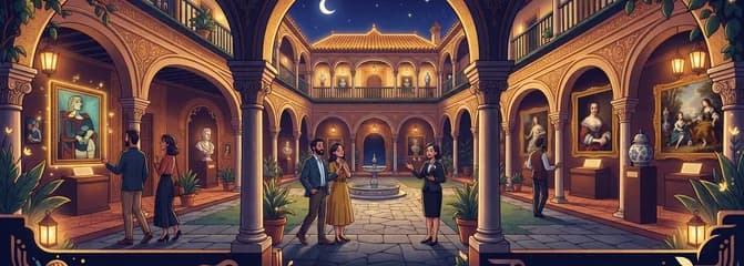 Recorrido nocturno por la Casa de los Pinelo: sede de la Real Academia de Bellas Artes