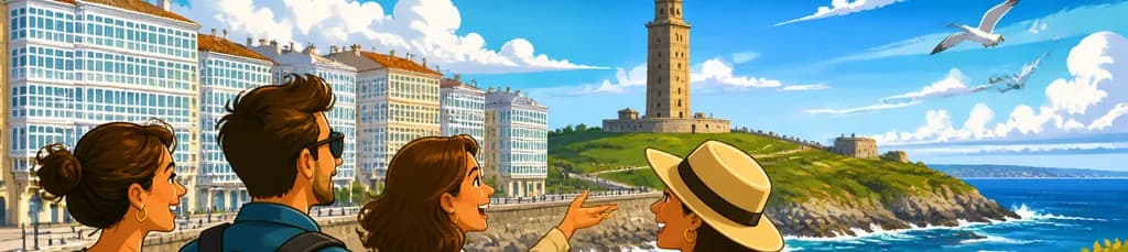 Excursión privada por la costa de La Coruña: Costas Privadas