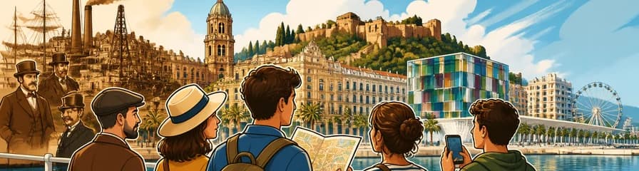 Recorrido autoguiado por la Málaga moderna: doscientos años de tragedias y triunfos