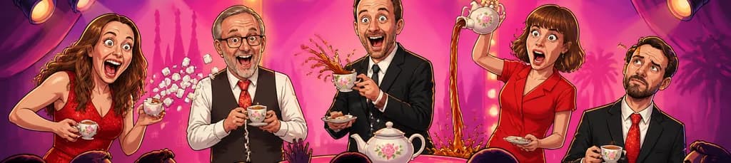 Comedia de improvisación en inglés: "Spill the Tea"