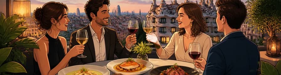 Deléitate con el menú degustación y maridaje en La Terraza del Claris