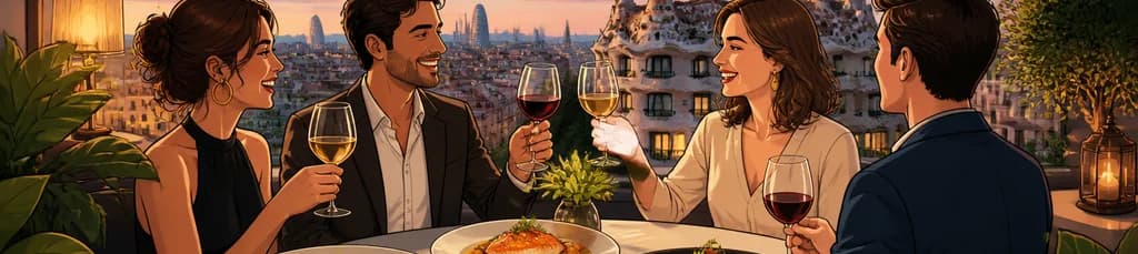 Deléitate con el menú degustación y maridaje en La Terraza del Claris