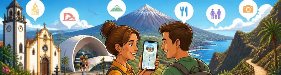 Descubre Tenerife a tu propio ritmo con una visita guiada privada desde tu móvil