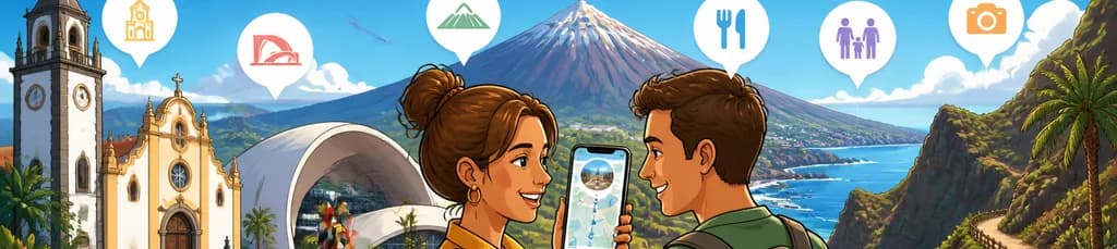 Descubre Tenerife a tu propio ritmo con una visita guiada privada desde tu móvil
