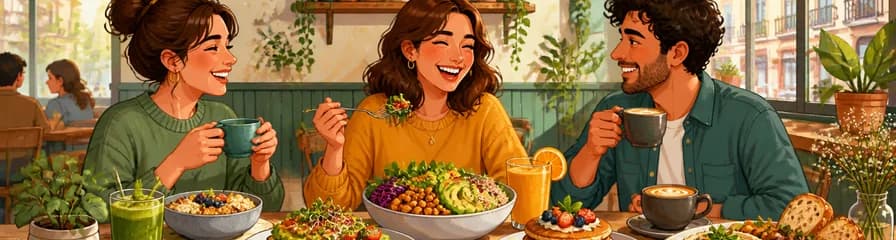 Disfruta de un brunch vegetariano en Mafrens Madrid