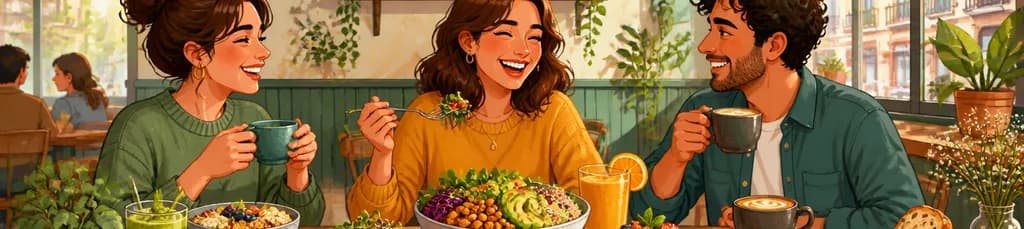 Disfruta de un brunch vegetariano en Mafrens Madrid