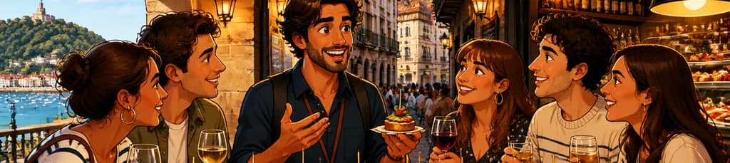 Recorrido Gastronómico por los Pintxos de San Sebastián