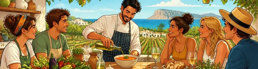 Experiencia culinaria ecológica "De la granja a la mesa" en Ibiza con almuerzo y vino