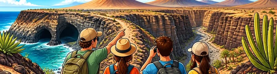 Aventura en Fuerteventura: Excursión a las Cuevas de Ajuy y caminata secreta por el cañón de Las Peñitas