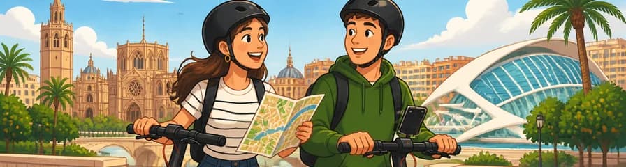 Disfruta de Valencia con nuestro servicio de alquiler de patinetes eléctricos