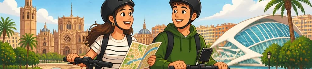 Disfruta de Valencia con nuestro servicio de alquiler de patinetes eléctricos
