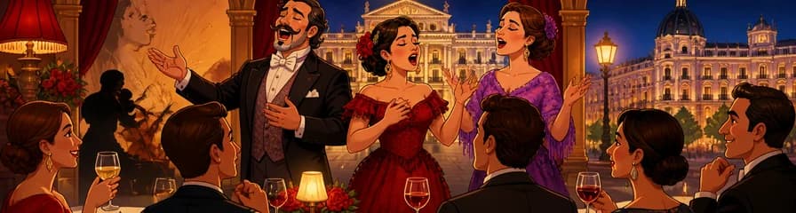 Disfruta de la Zarzuela en una cena con espectáculo en el corazón de Madrid