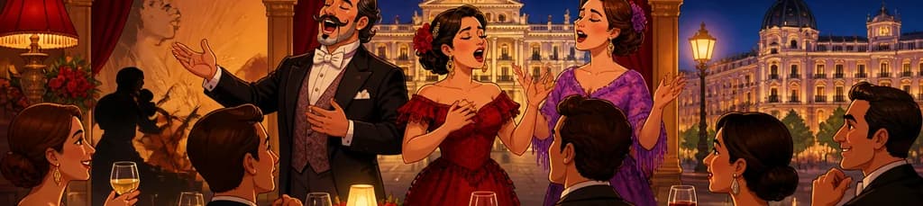Disfruta de la Zarzuela en una cena con espectáculo en el corazón de Madrid