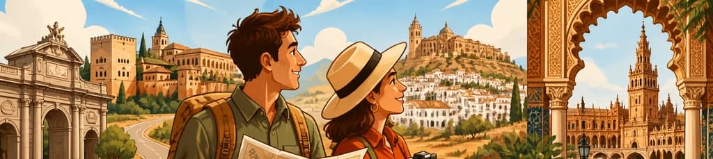 Recorrido autoguiado de 7 días: de Madrid a Andalucía