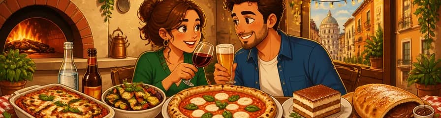 Una experiencia gastronómica italiana completa para dos en Pizzart, Madrid