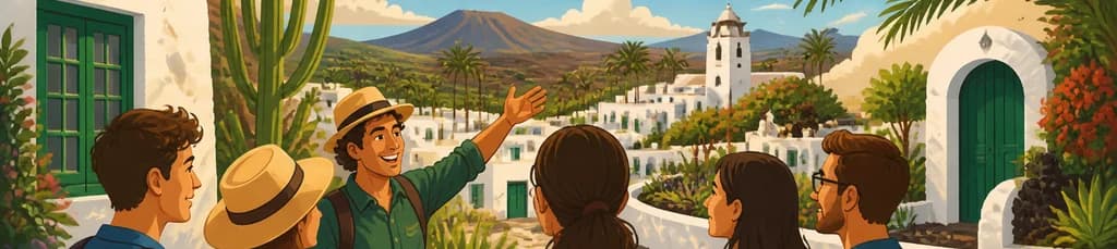 Recorrido por Haría, el pueblo natal de César Manrique en Lanzarote